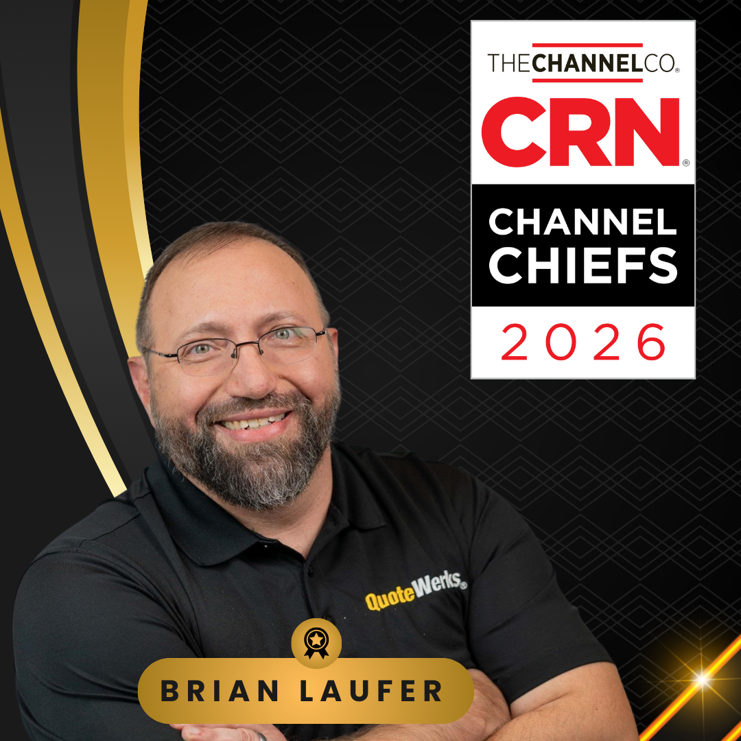 Brian Laufer of QuoteWerks Honored As A 2026 CRN® Channel Chief