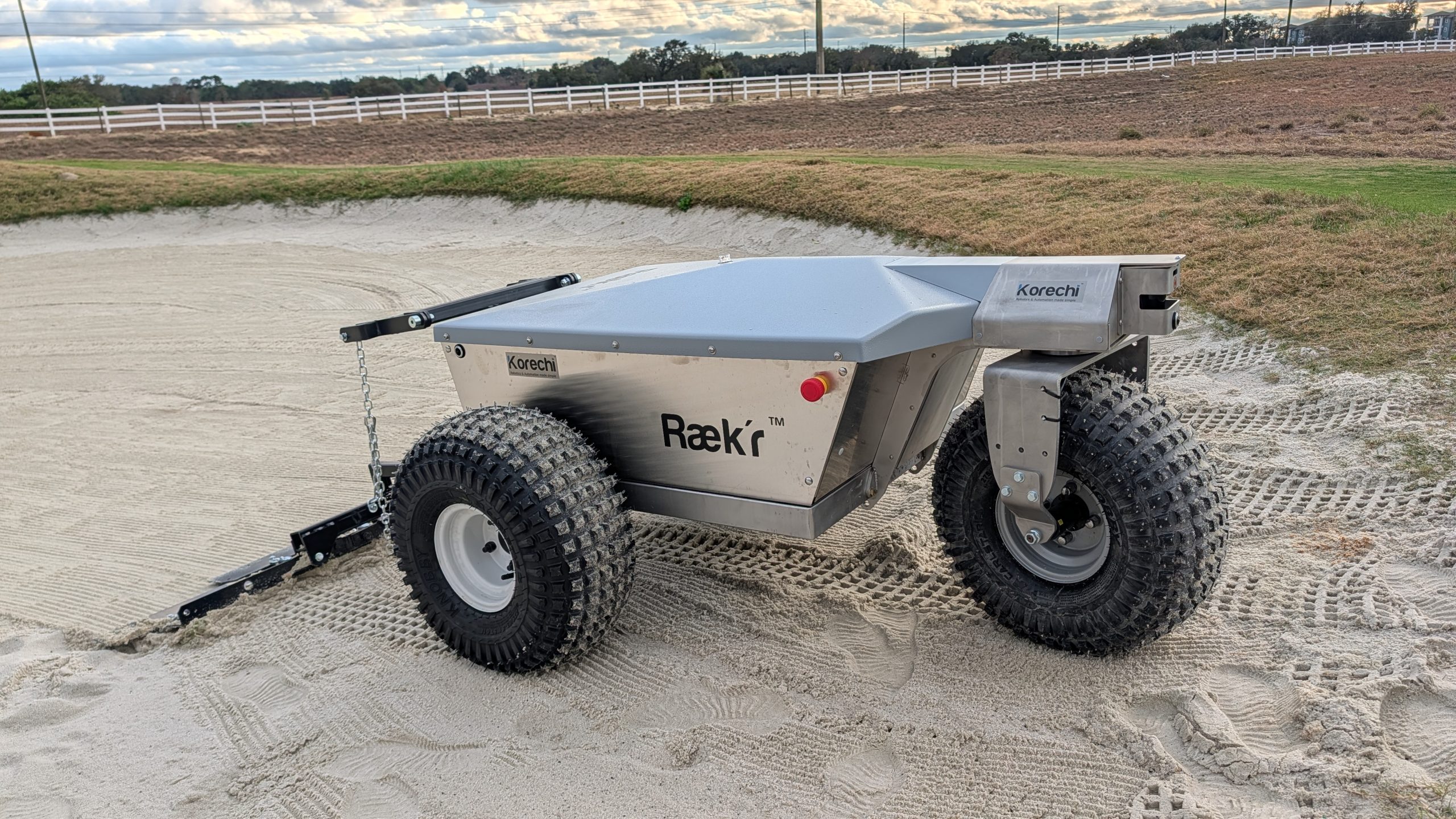 Korechi Unveils Raek’r™ — A Rugged, All‑Wheel‑Drive Autonomous Bunker Raking Robot To Transform Sand Bunker Management